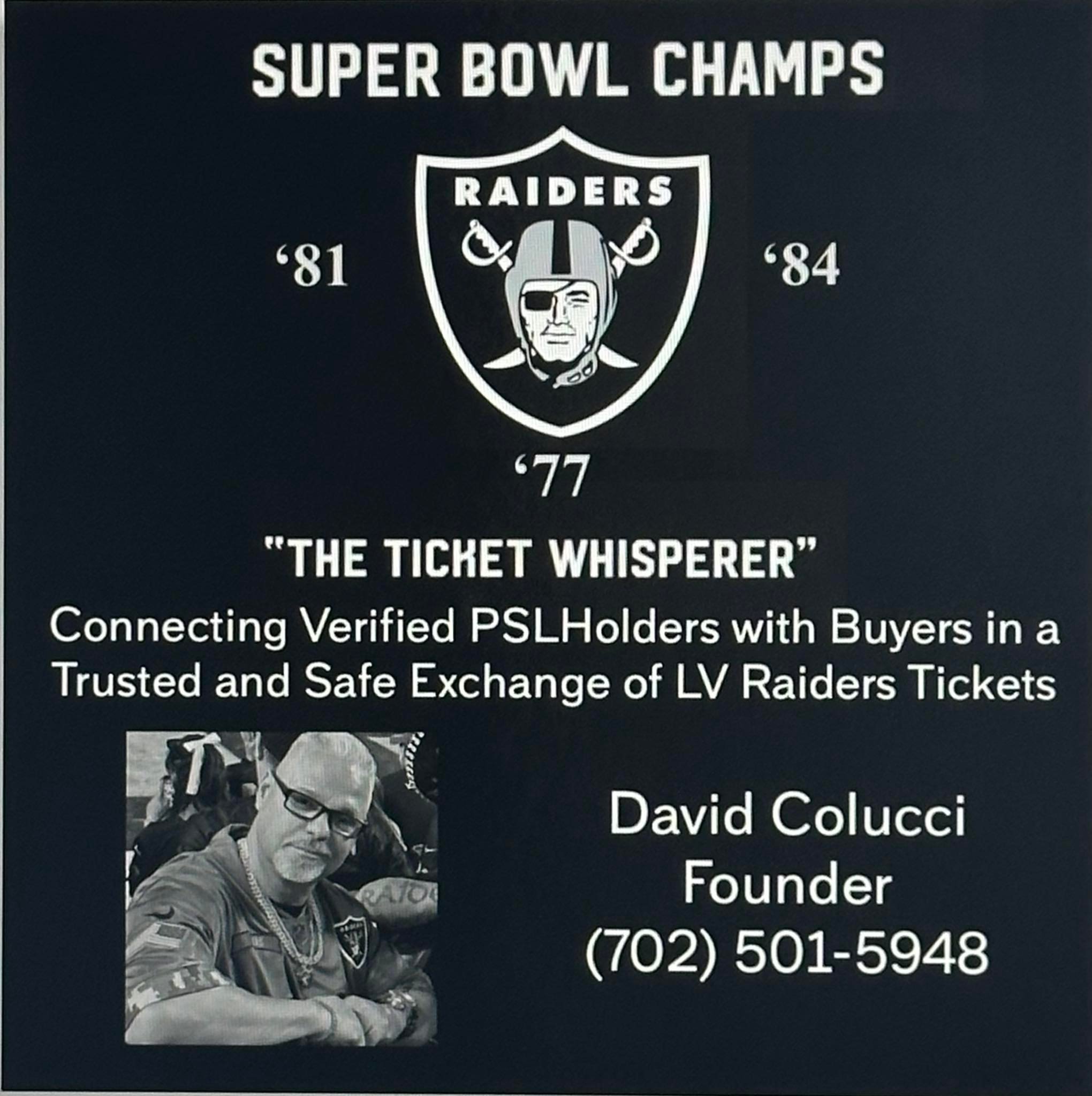 Las Vegas Raiders Verified Ticket Exchange / Raiders Tickets for Sale ...