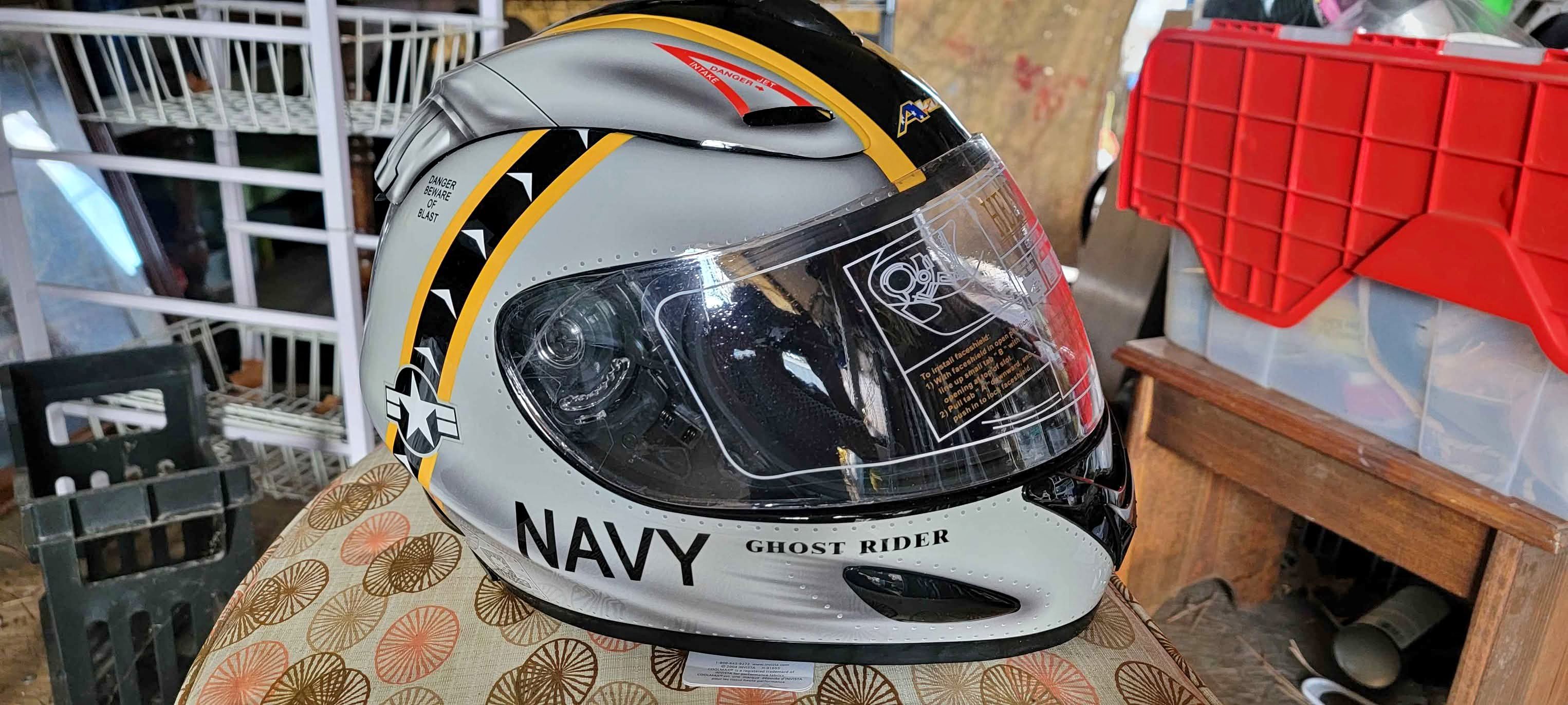 akuma navy motorcycle helmet Mask Street Fighter 6 — Nikko Industries Our safe and secure plastic is designed to look like a metal helmet for motorcycle riding while providing maximum protection in case of any accidents. NEW Product AKUMA Helmets [Some
