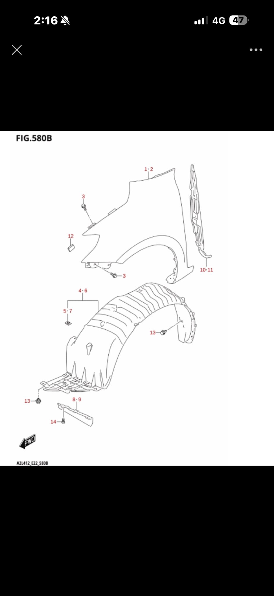 Where to find Suzuki ZC33S Swift Sport part numbers without diagrams?