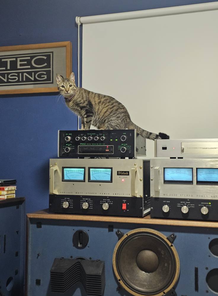 McIntosh Audio Equipment Setup and Placement Discussion
