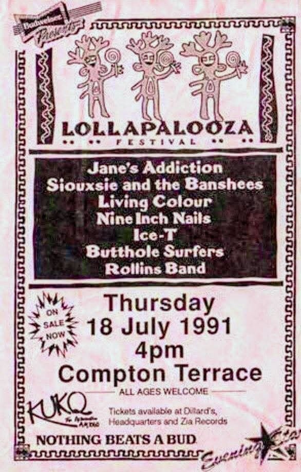 Original tour kicks off in 1991 at Compton Terrace