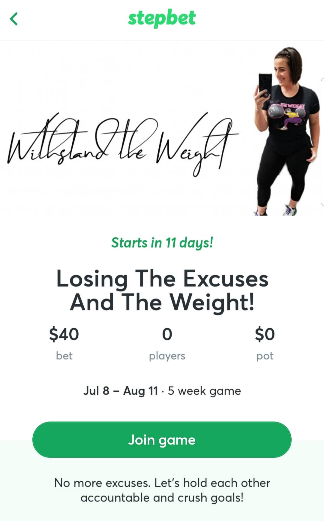 Withstand the Weight updated their... - Withstand the Weight