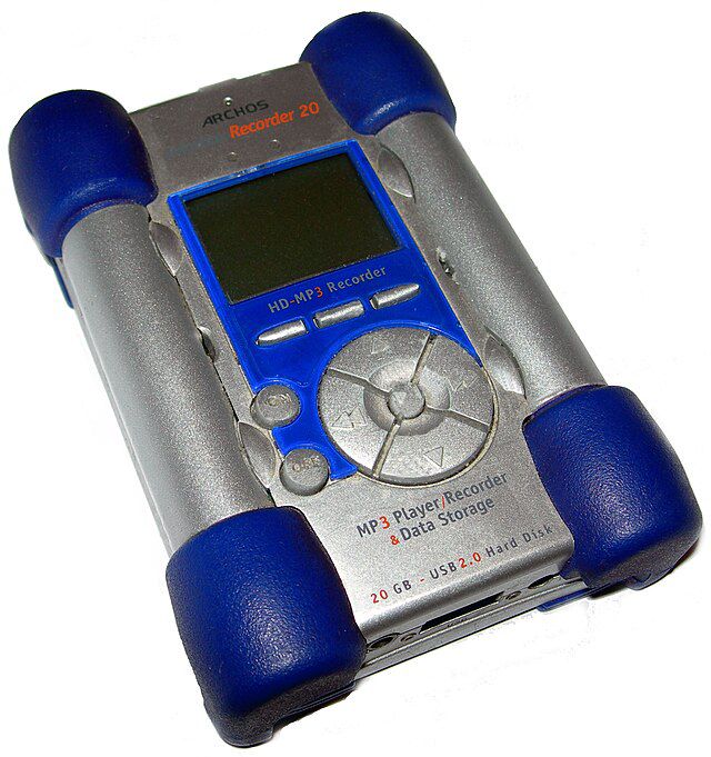 The iRiver iHP-120 was a gadget nerd's MP3 player. It had a wired
