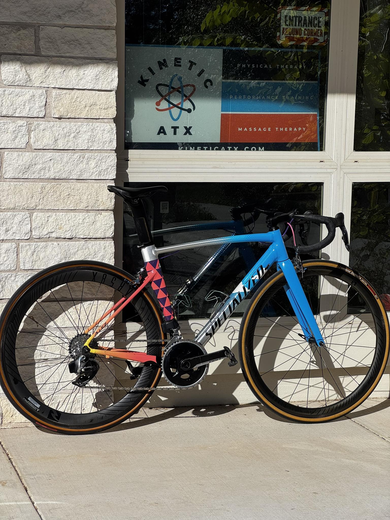 My lovely 54 cm red hook allez sprint is forsale buyer pays