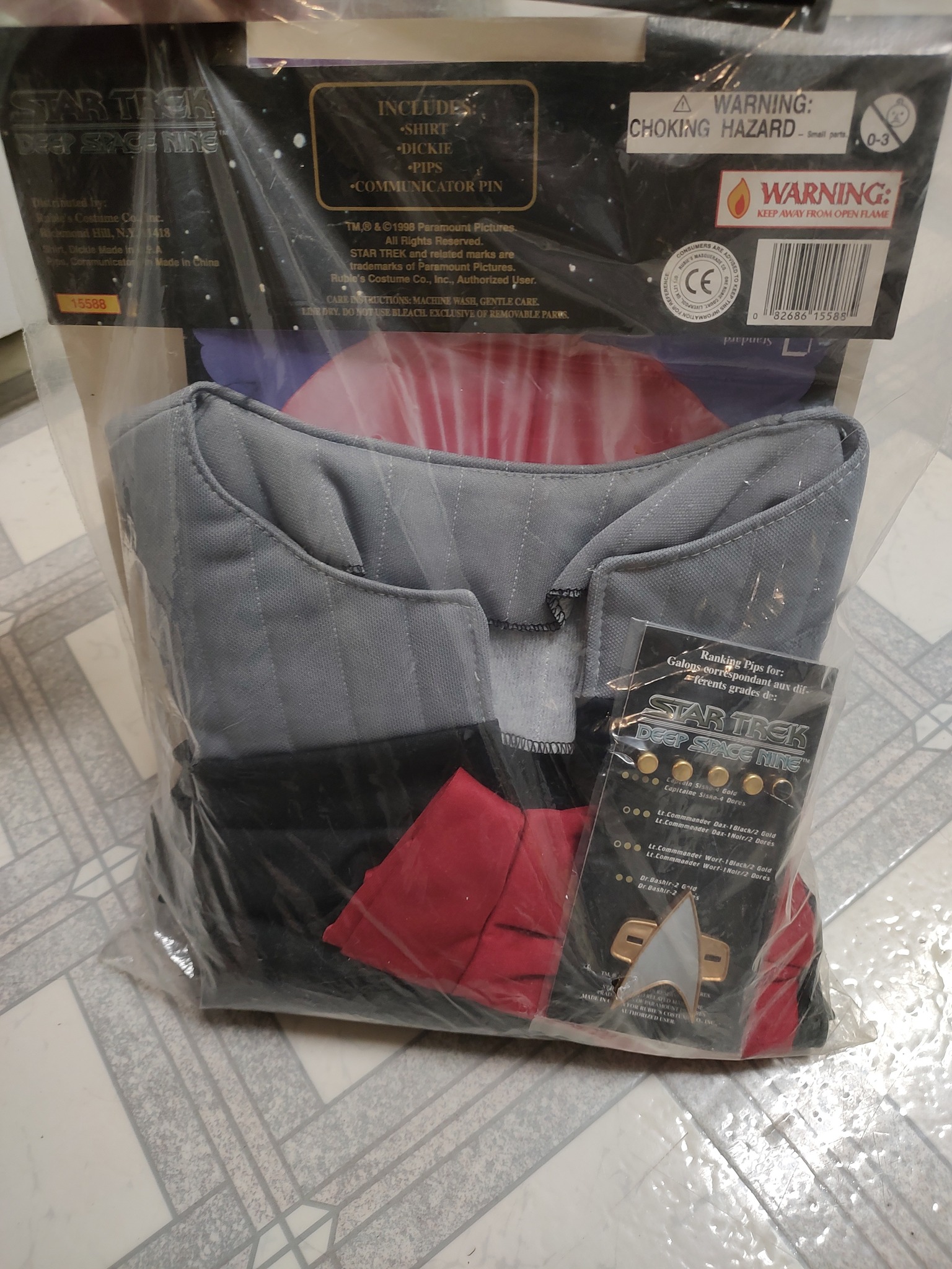 Star trek costume for sale