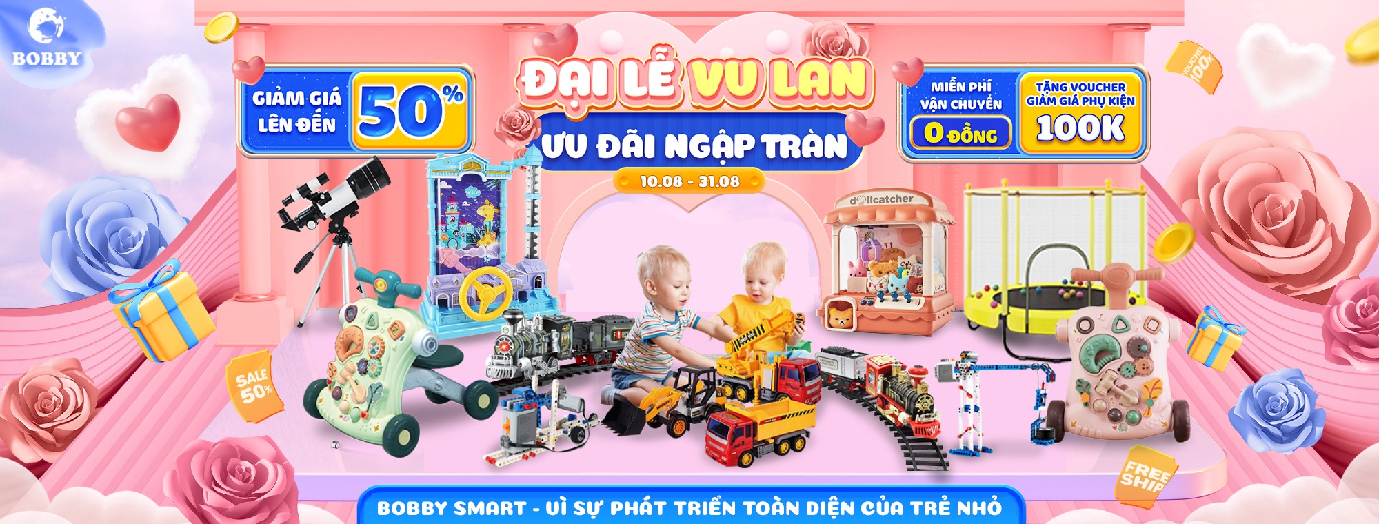 BobbySmart - Vì Sự Phát Triển Toàn Diện Của Trẻ Nhỏ
