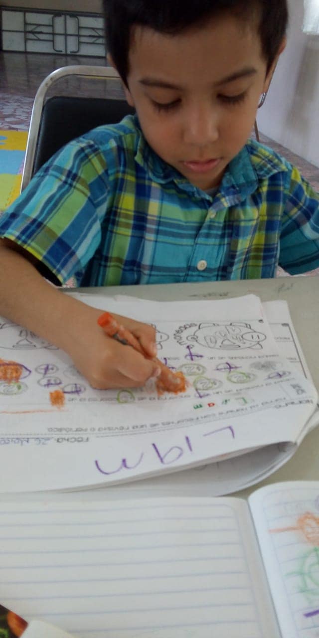 Colegio La Paz - Los más peques trabajando en sus casitas,... | Facebook