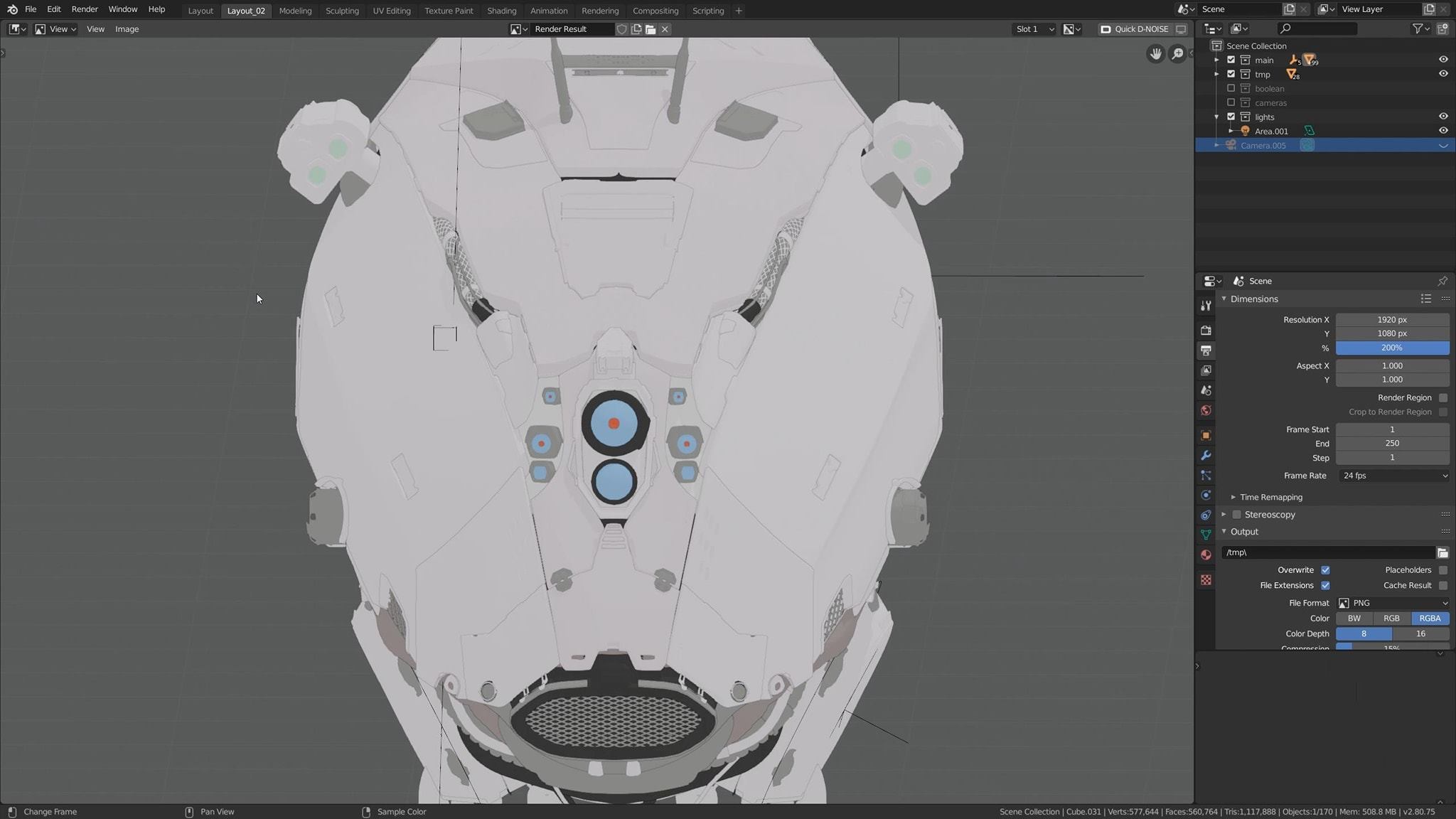 Creative Shrimp - the new Workbench and Eevee viewport...