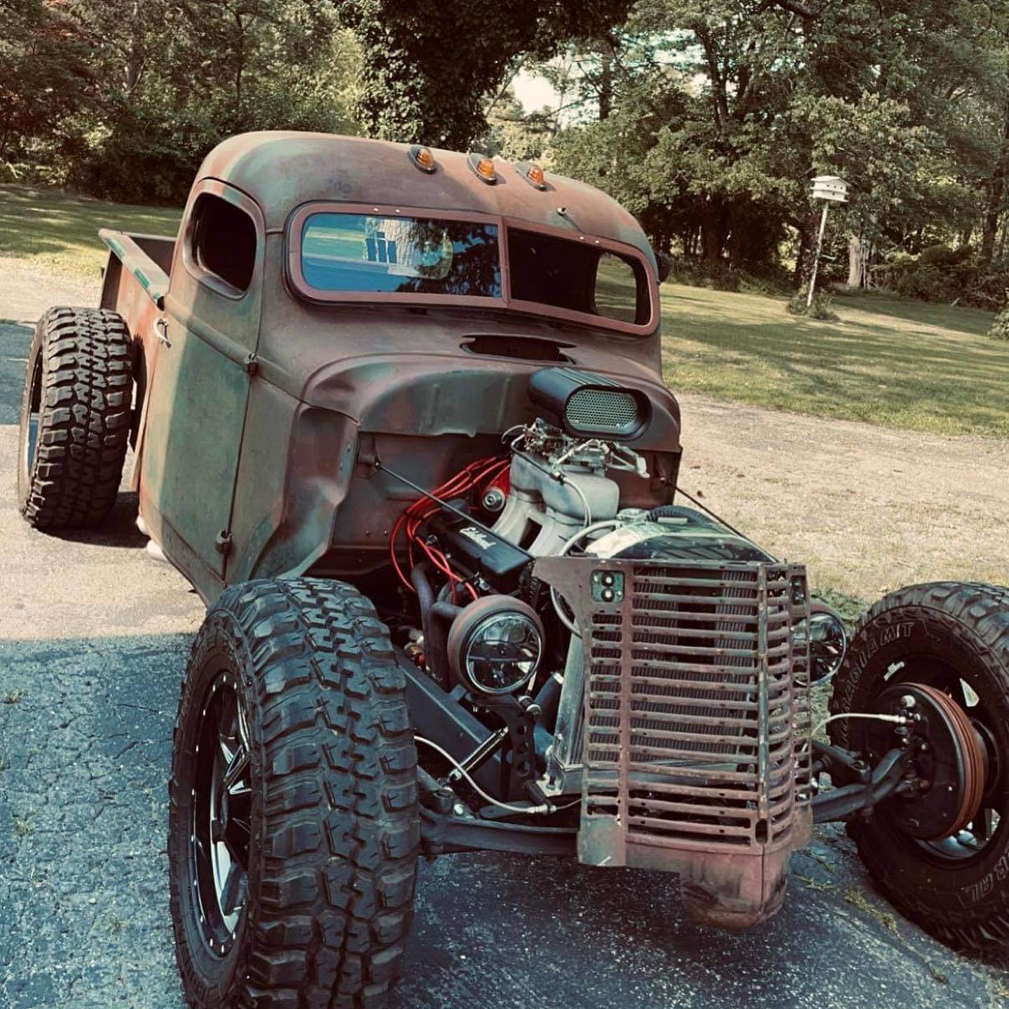 Awesome 1946 International Harvester KB 5 built by Mike Ryan 🤘🏼
