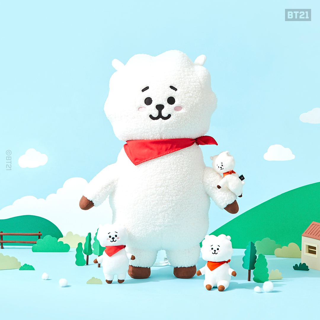 BT21 RJ Jumbo Standing Doll SIZE MATTERS😉 Preorder yours NOW