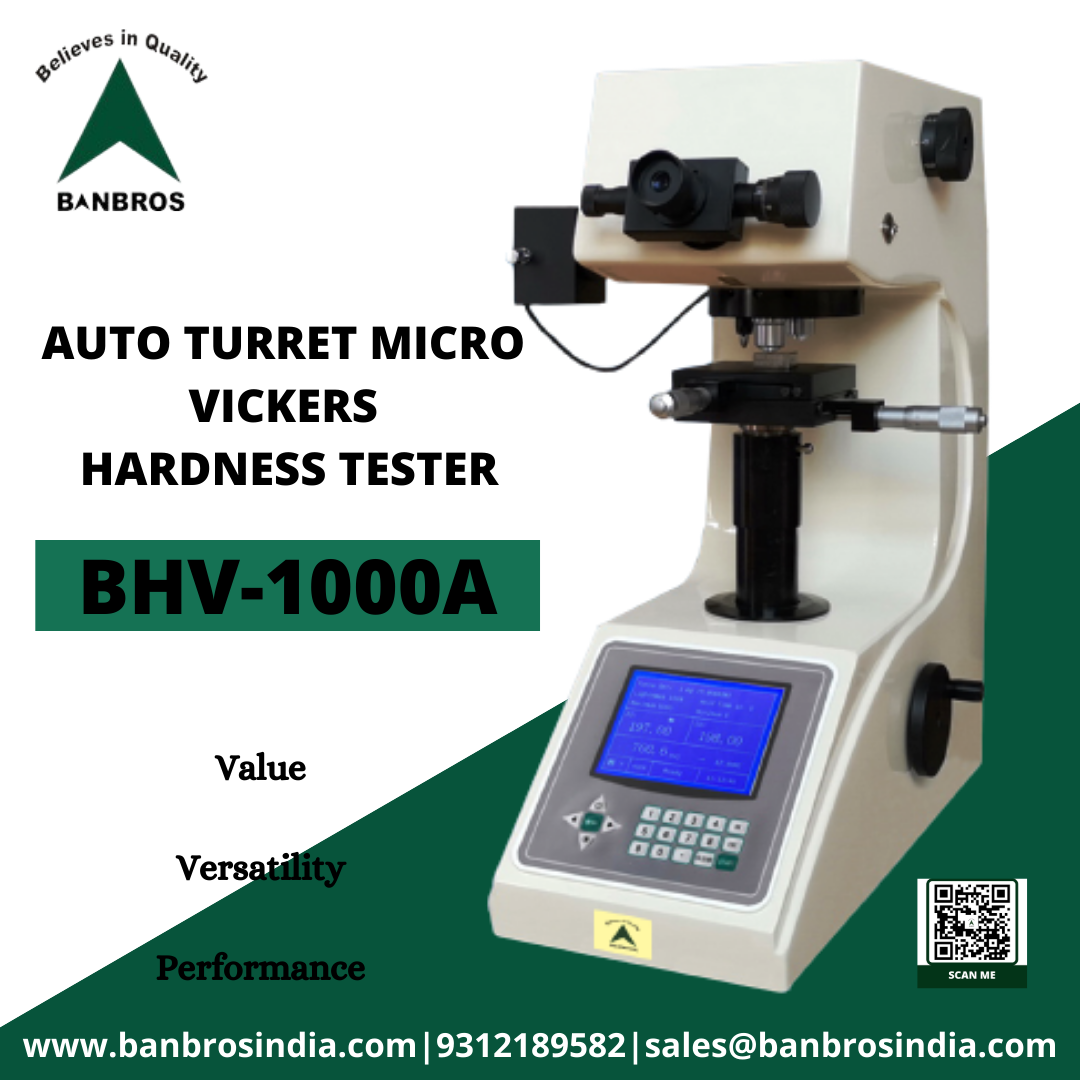 Auto Turret Micro Vicker... - BANBROS ENGINEERING PVT LTD | Facebook