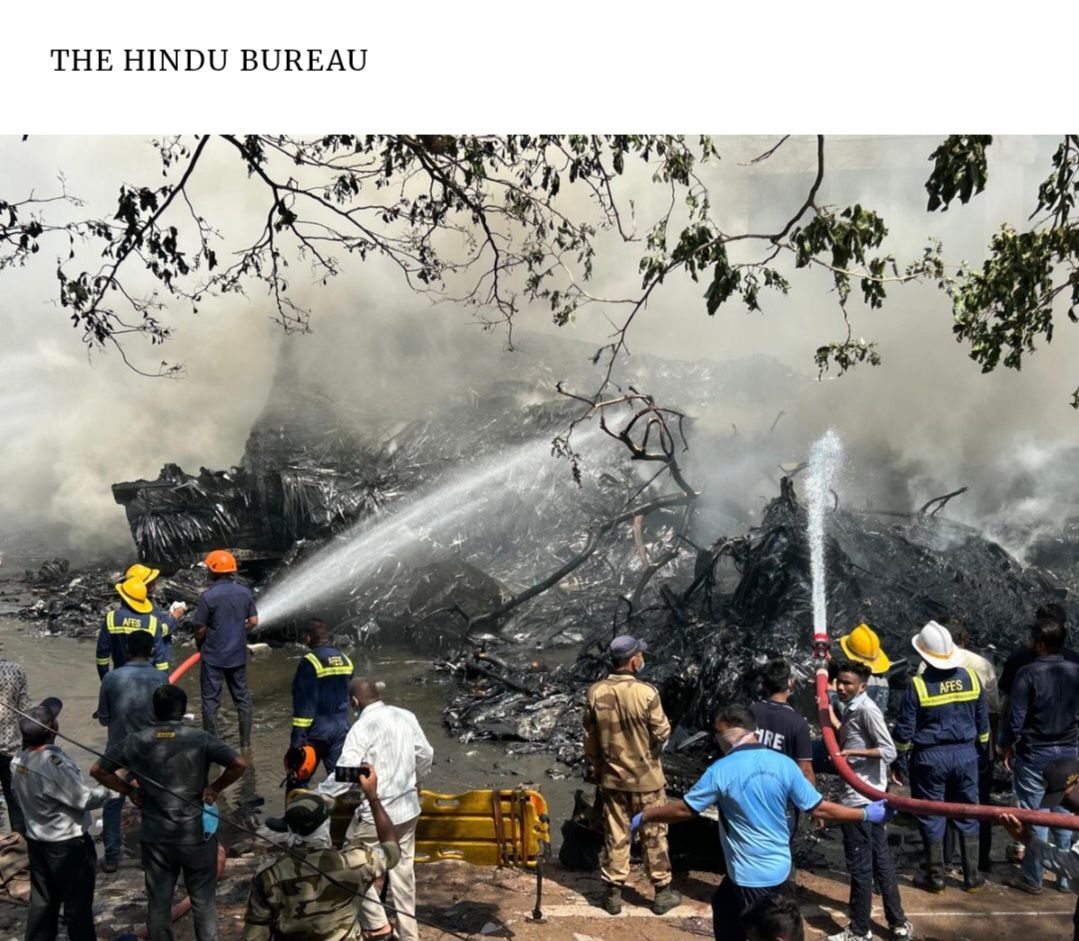 Shaheed - 💔 Tragic Air India Crash in Ahmedabad An Air India ️ flight ...