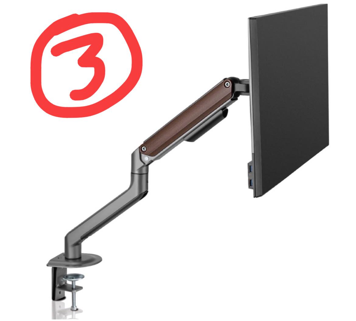 Supporto Regolabile Vinsetto Per Due Monitor – Fino A 32'', Lunghezza 117cm, MDF Nero, Con Cavalletto