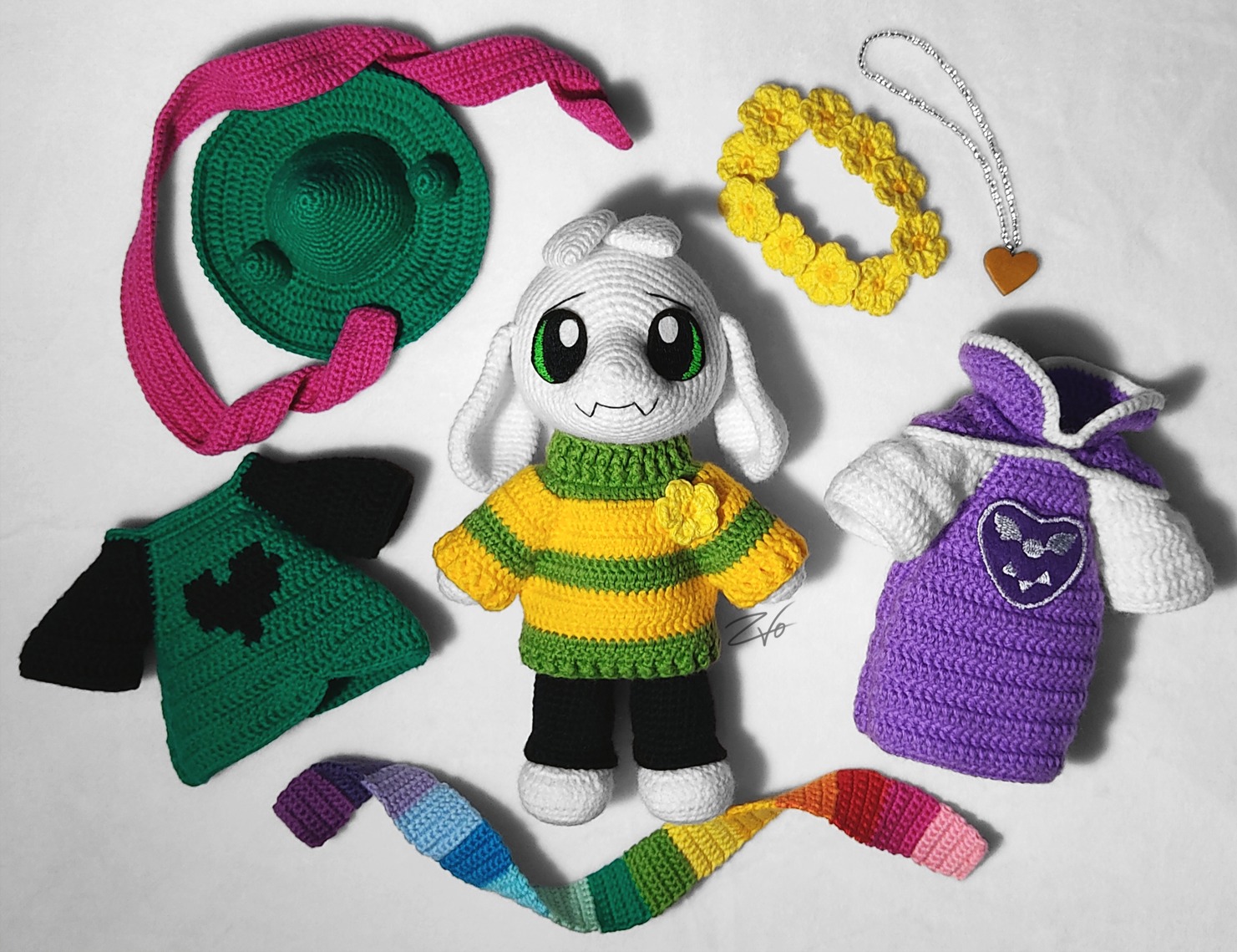 New listing! Asriel Dreemurr from Undertale is now available for