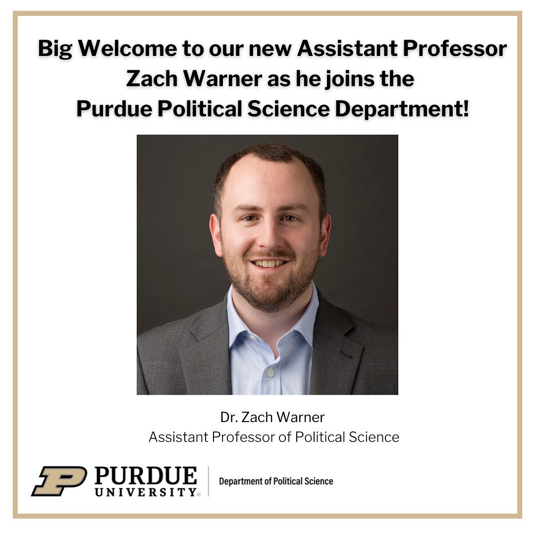 Big Welcome to our... - Political Science Department - Purdue | Facebook