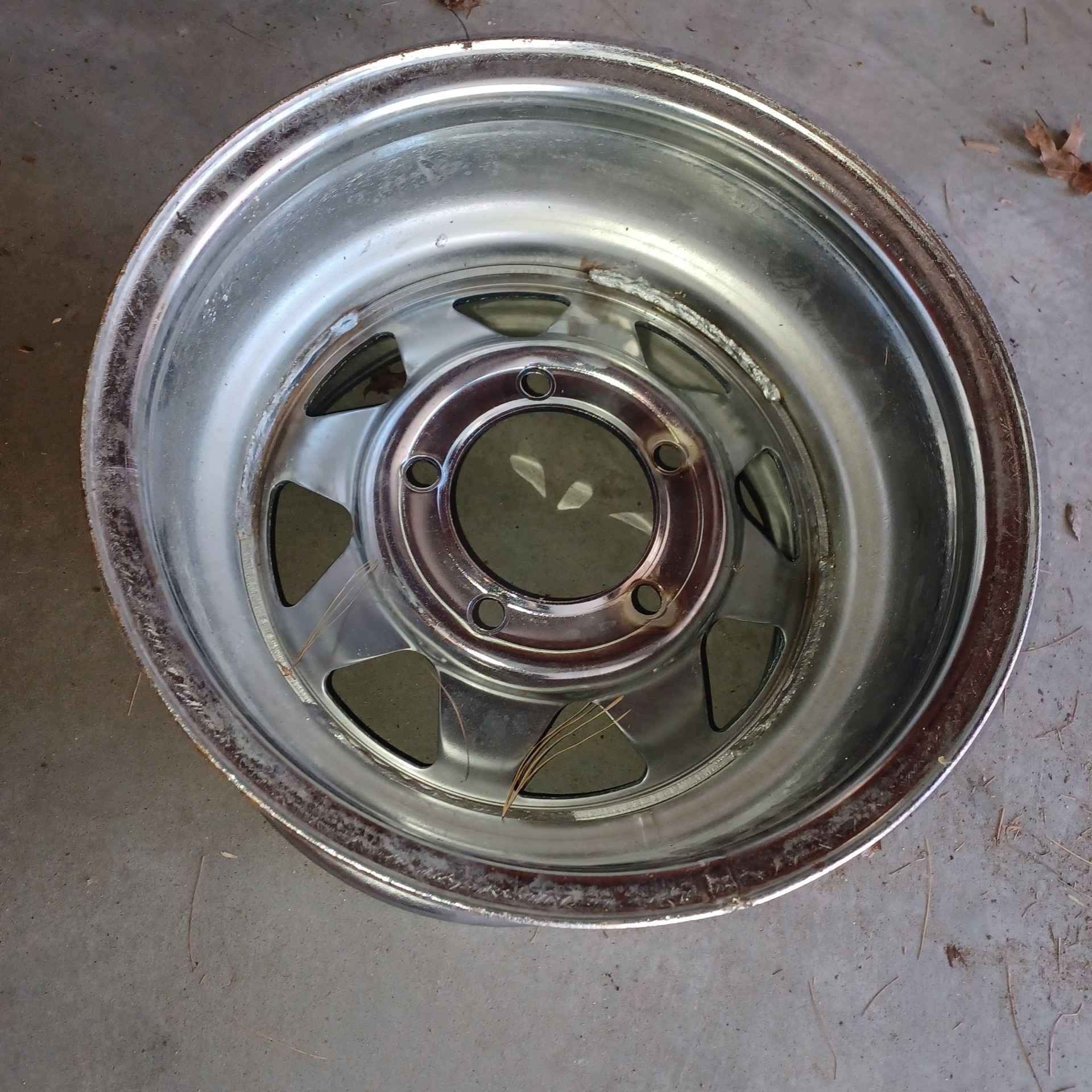 Cal Chrome Rims set of Four - Car Wheels, Tires & Parts - Wareham ...