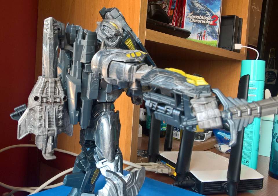 Custom repaint of LS06 Tank Mega Commander Megatron