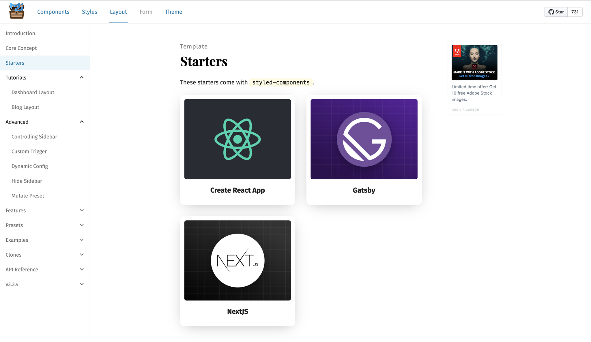 Material-UI Treasury