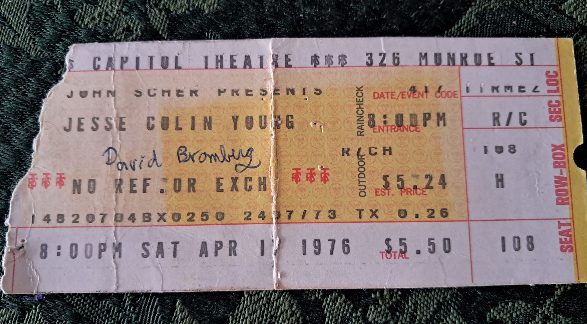 My first concert (of many!) at the Capitol Theater.  display picture 1