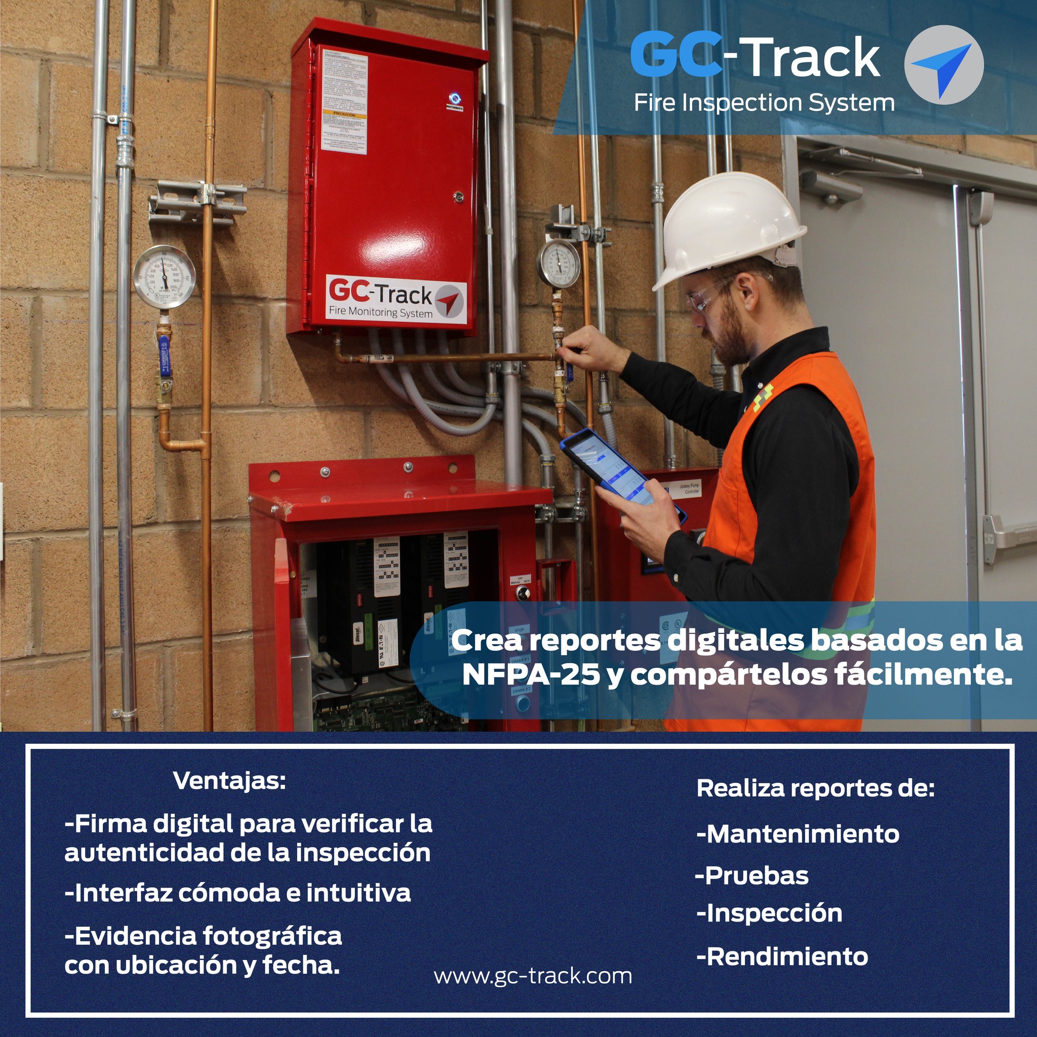 GC-Track - Conoce GC-Track Fire Inspection System: Es una... | Facebook