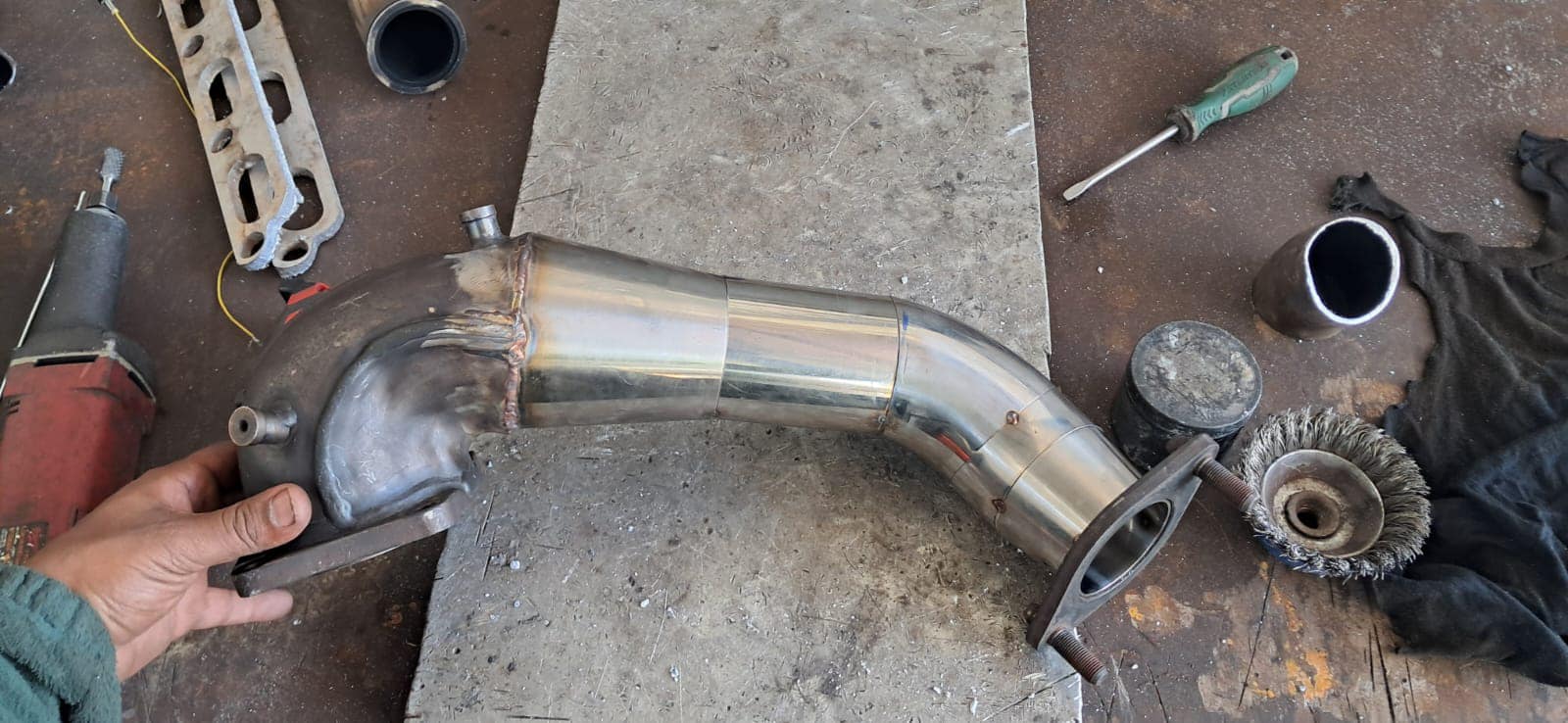 Veloster N Owners | downpipe installation with stock pipe, next step ...