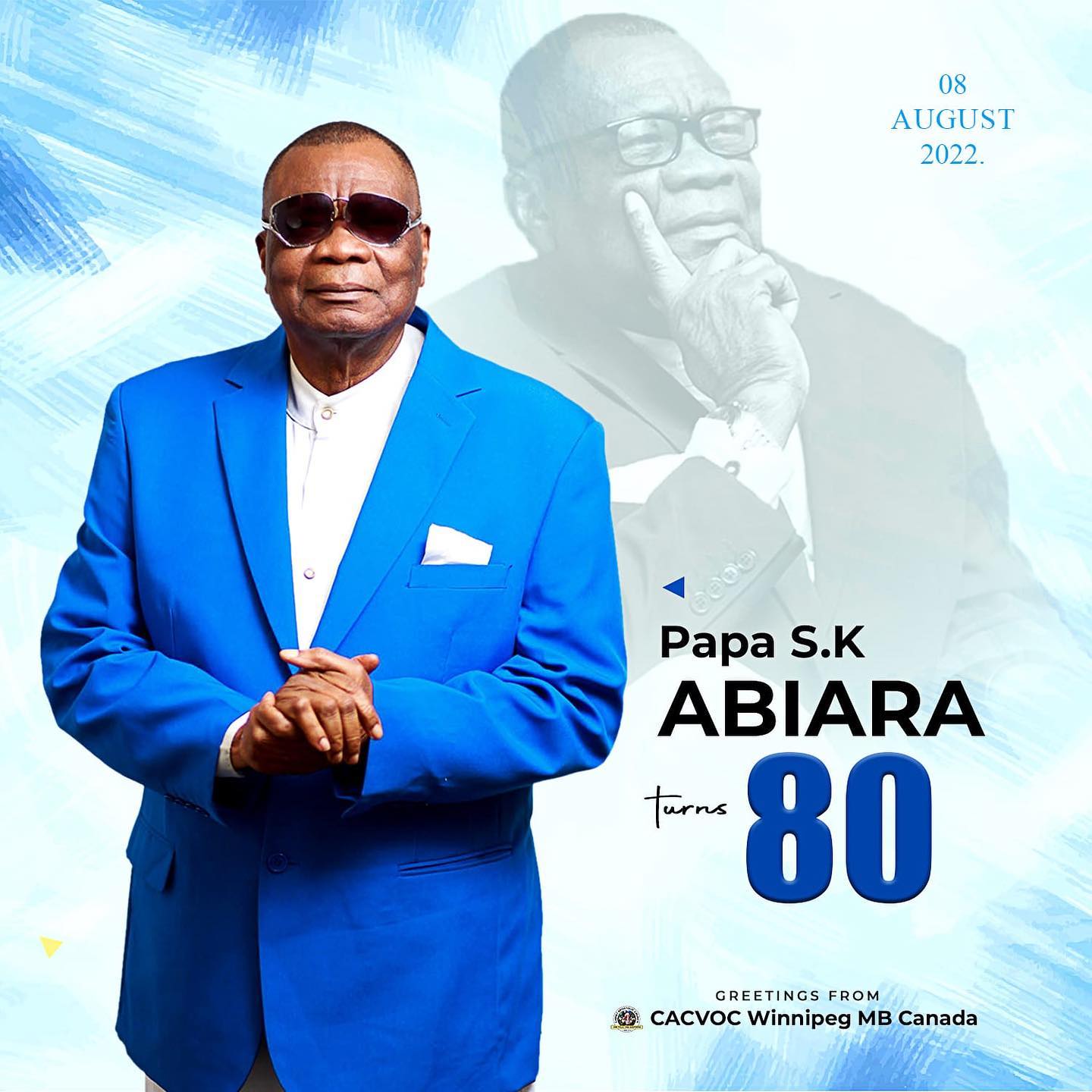 Happy 80th Birthday to our Papa Prophet Dr Samuel Kayode Abiara🎉🎉🎉🎉🎉🎉🎉 ...