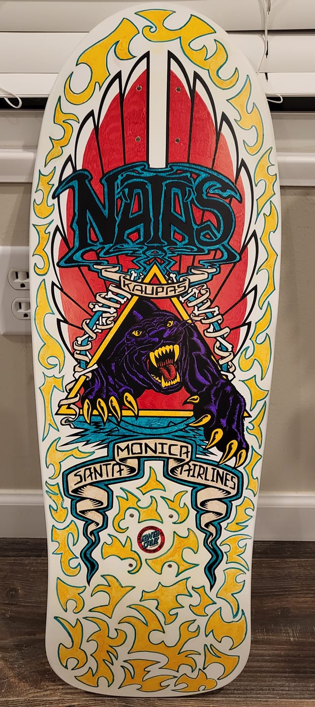 Colorway Natas deck for skaters