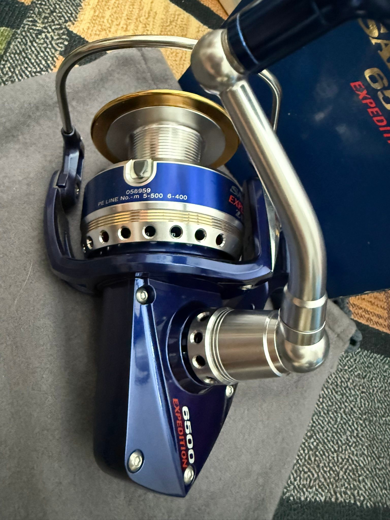 NEW OLD STOCK DAIWA SALTIGA-Z 6500 EXPEDITION Cod shah alam