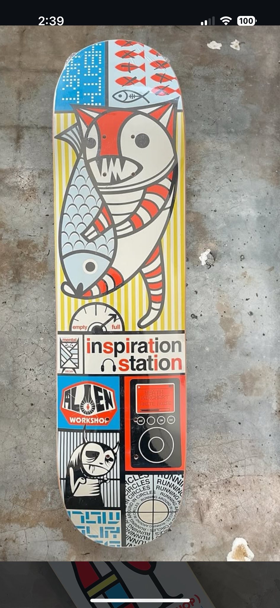 Alien Workshop inspiration station Throwback Alien Workshop Decks