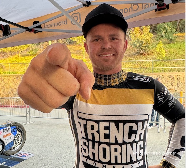 Speedway Motorcycle Photos - Motocross rider Warren Reid at the ...