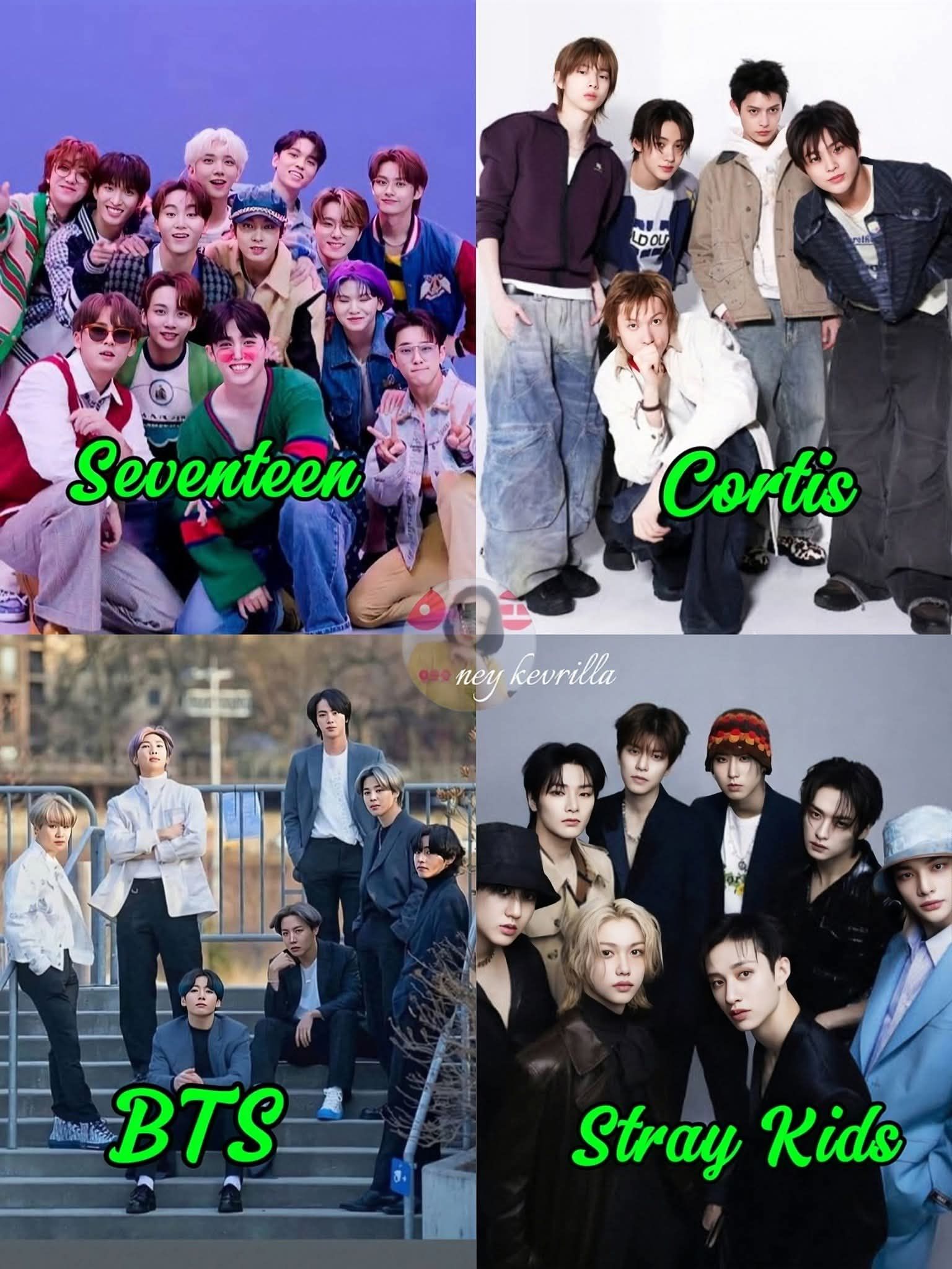 Seventeen 😮 or BTS ❤️ ad-y anna FI 国 eranan ต GONO К-рор K
