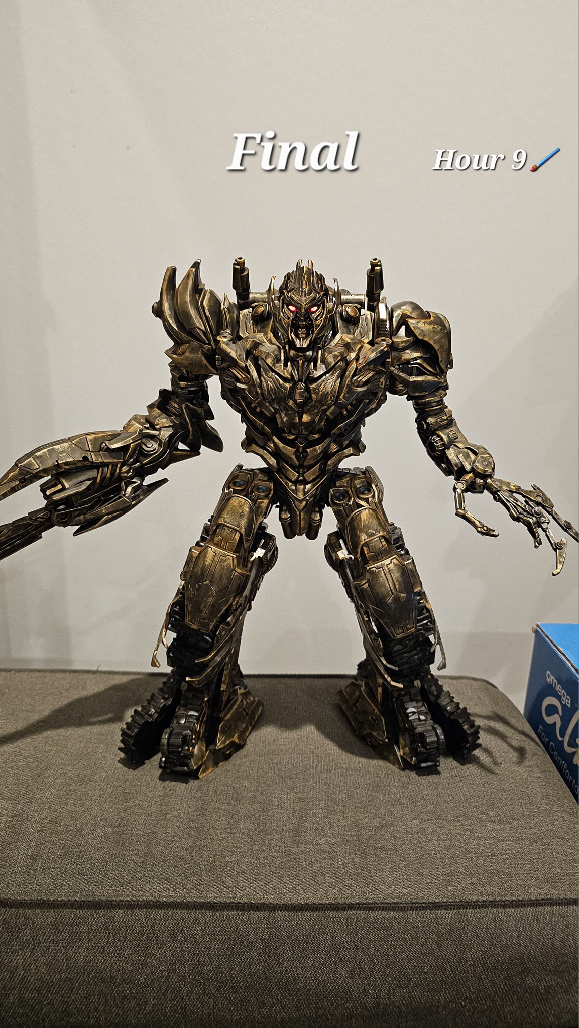Custom repaint of LS06 Tank Mega Commander Megatron