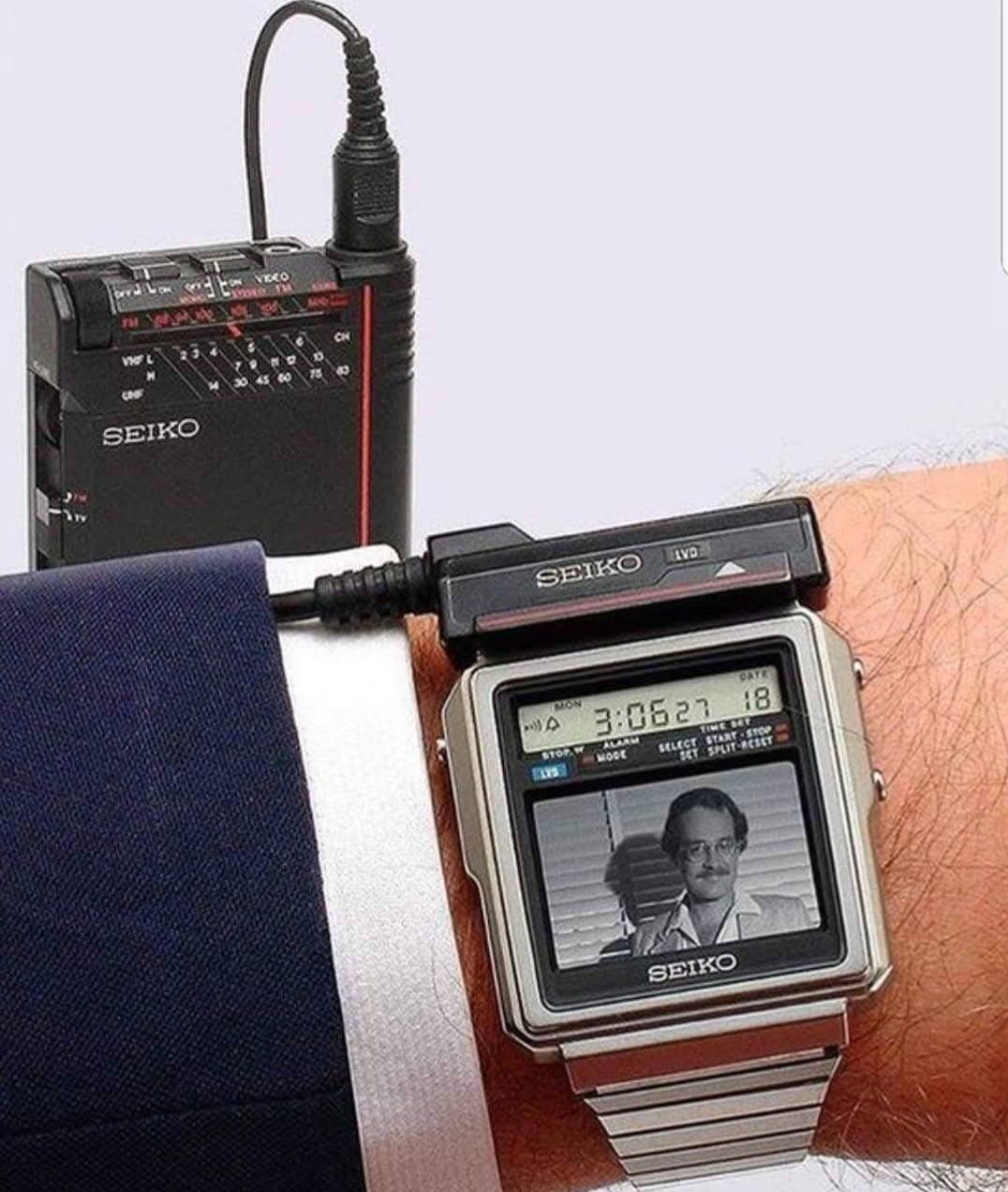 Seiko's TV Watch from 1982 is one of the smallest TVs ever made
