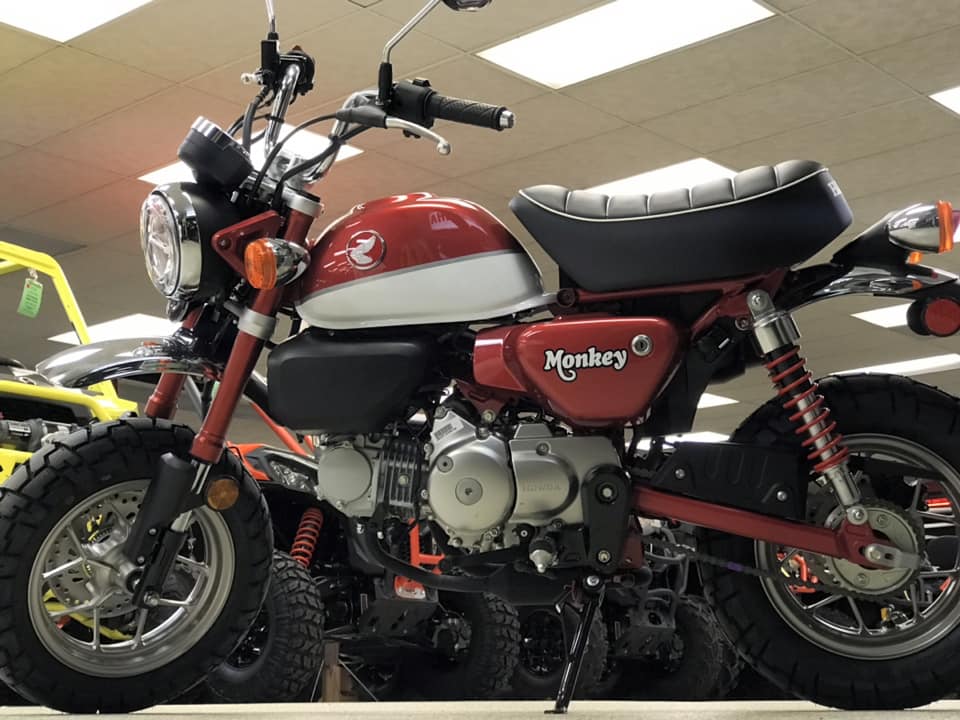 The Honda Monkey ABS takes retro charm to the next level, blending