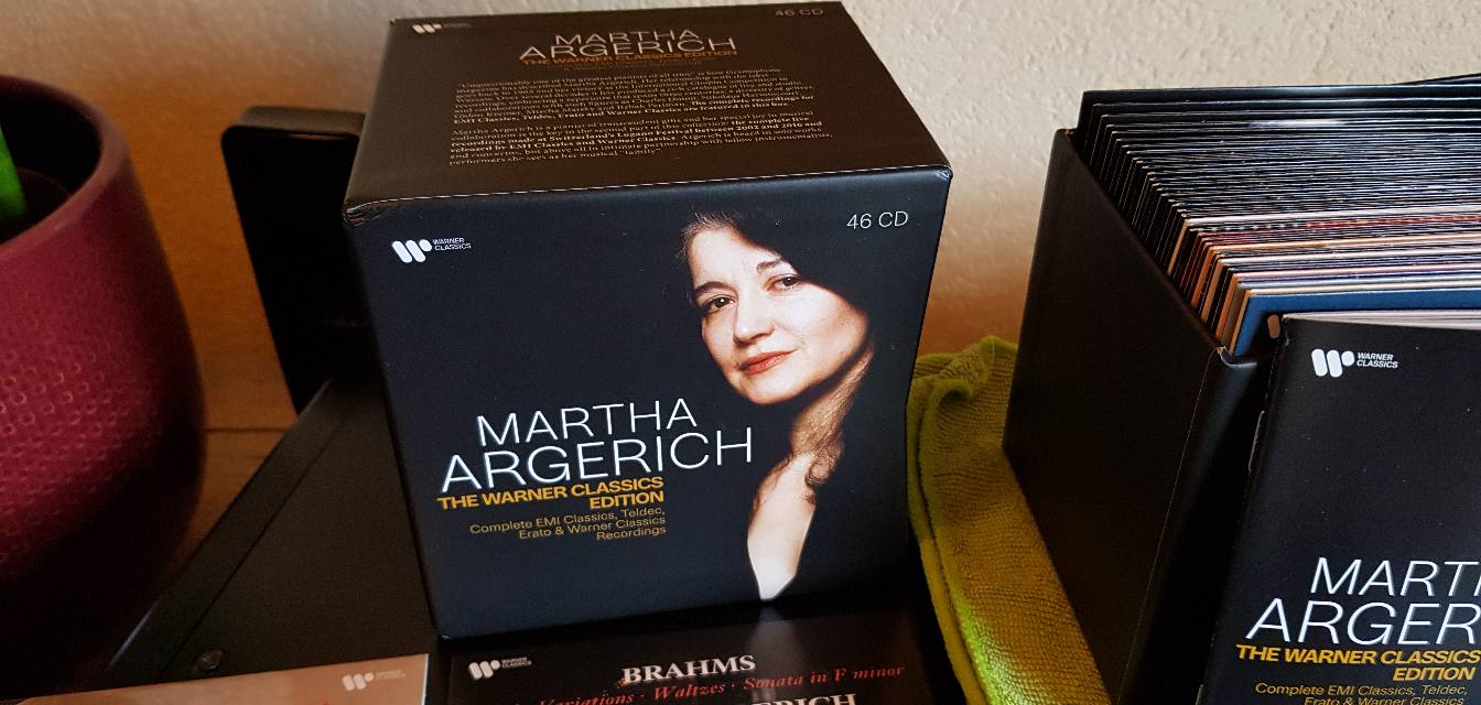 New release: Martha Argerich complete studio recordings and live 