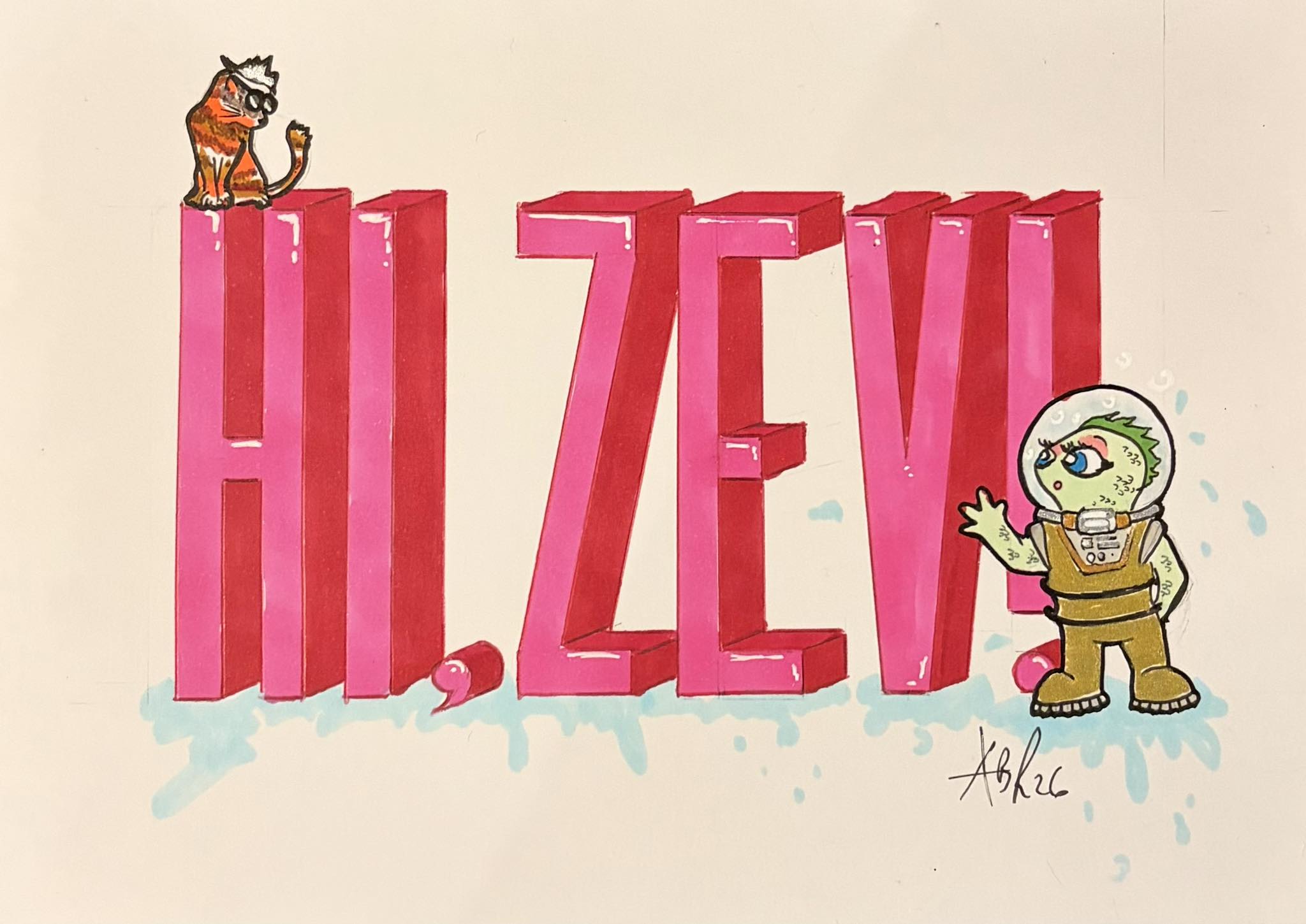 Hi, Zev! More #DCC scribbles by lil old me. After all, poor old