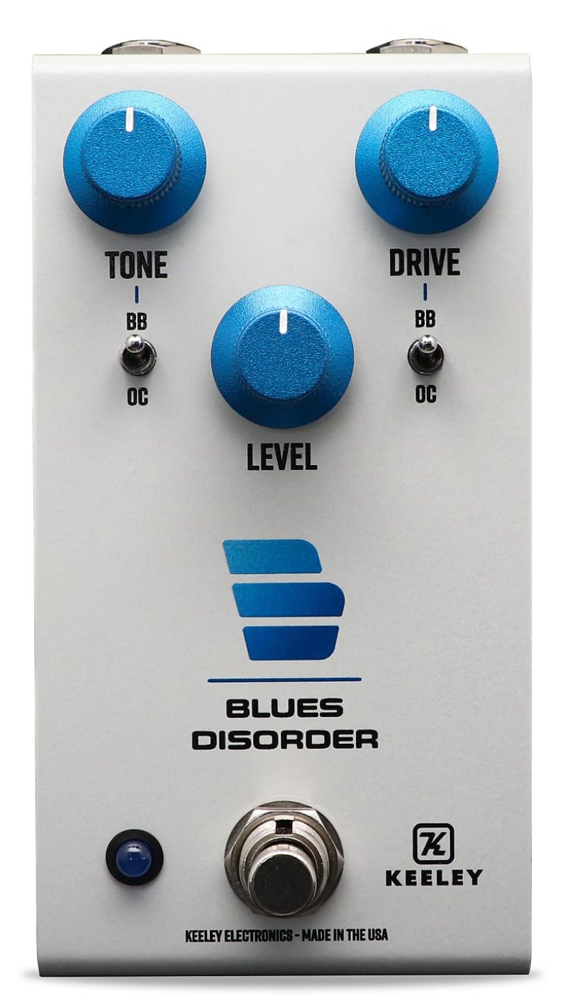 Keeley Blues Disorder and Fulltone pedals enhance tone