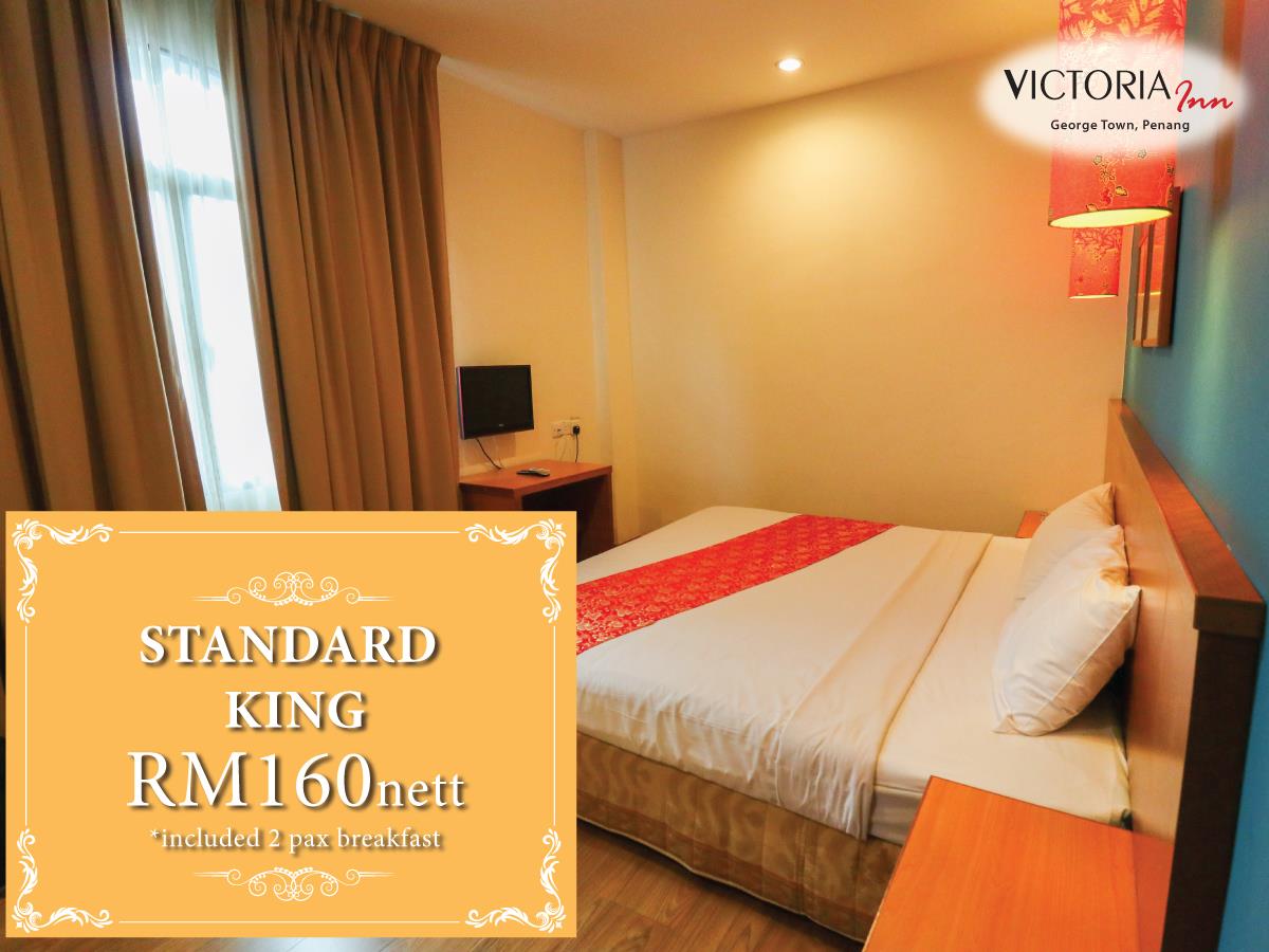 Our Standard King Room are... - Victoria Inn, Georgetown