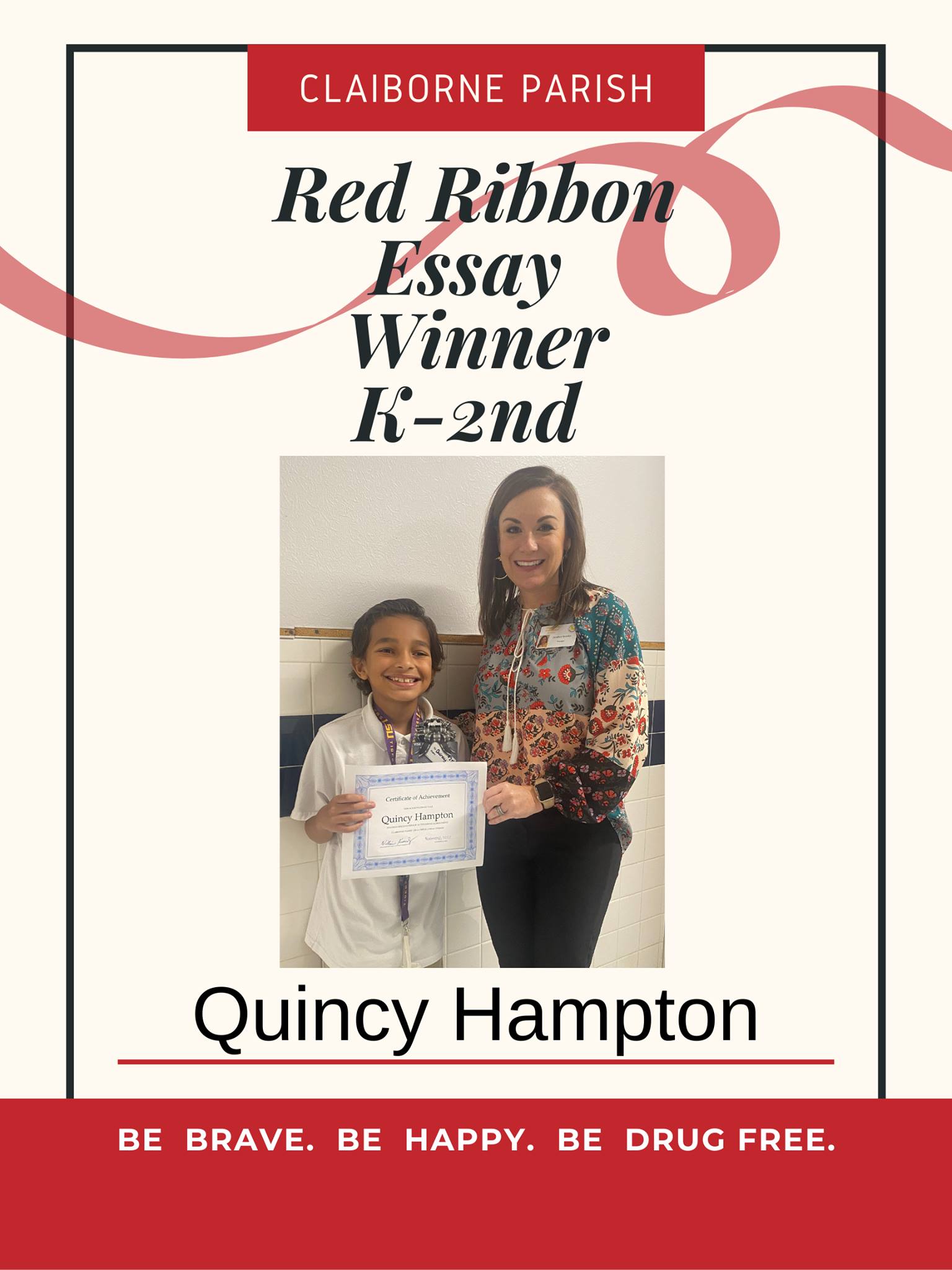 Congratulations to Quincy... - Haynesville Elementary School