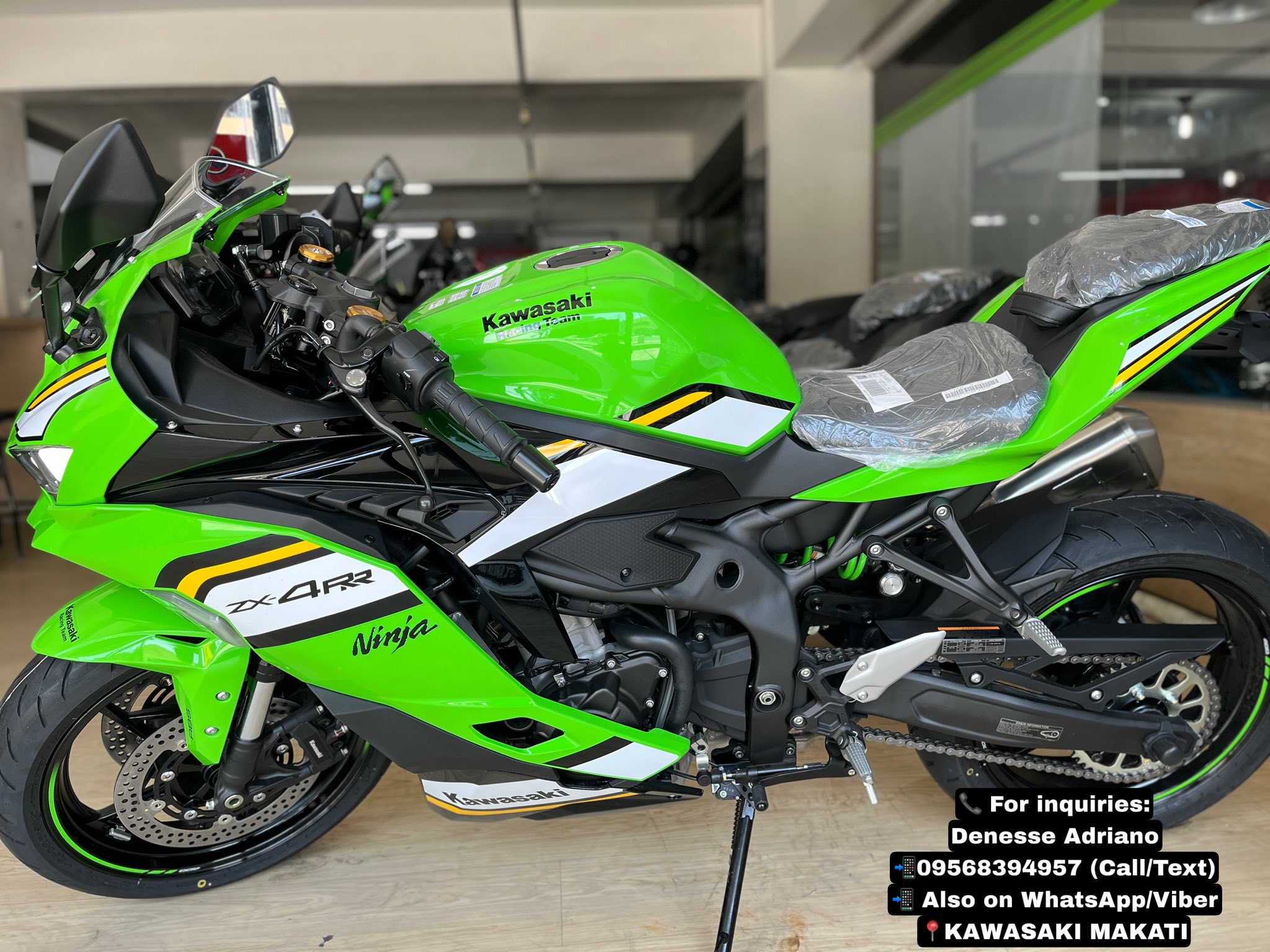 Kawasaki ZX4RR for sale with 15,000 discount