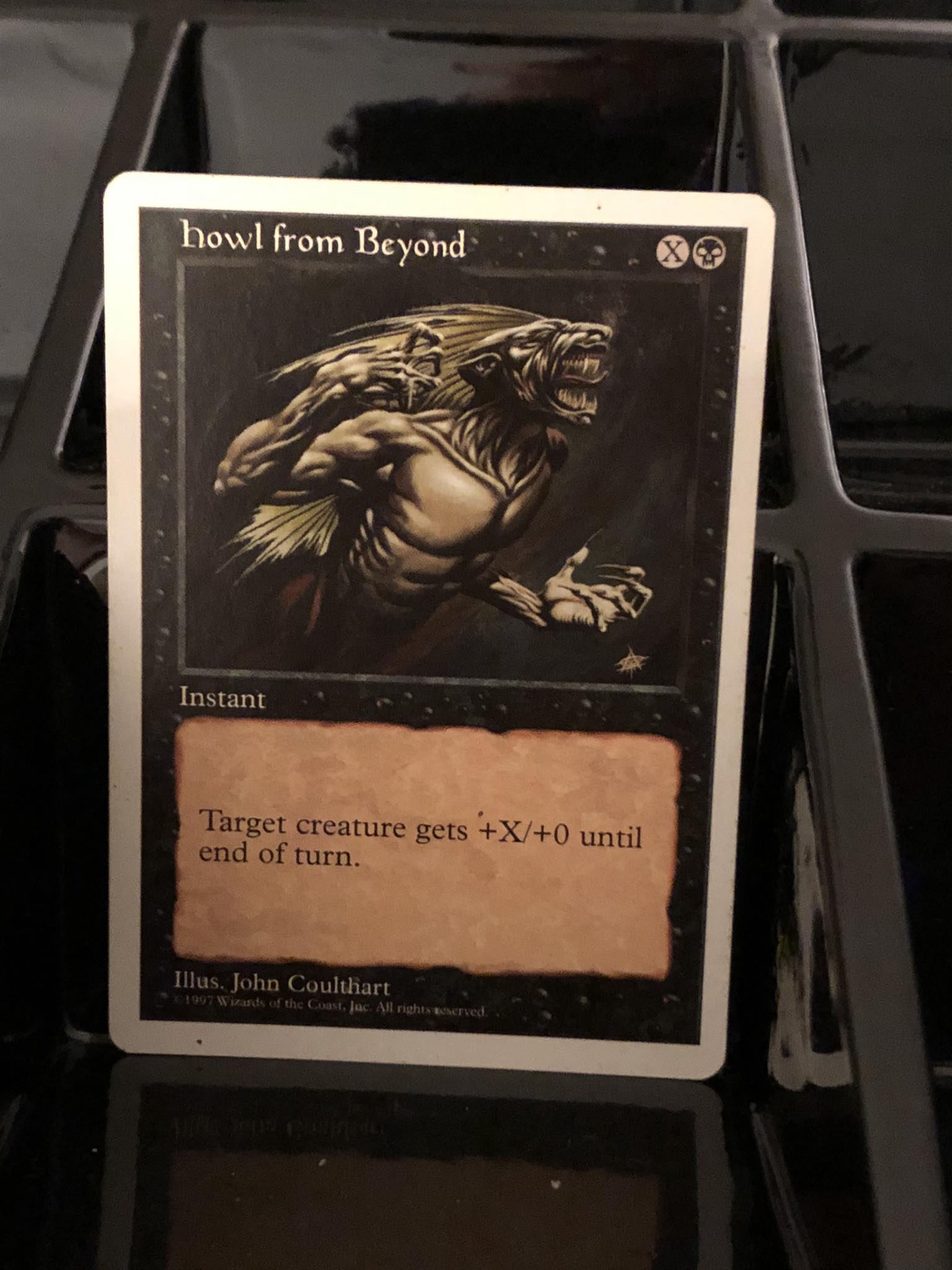 metal engraved mtg cards Stainless Steel Saproling Token - Metal MTG Tokens