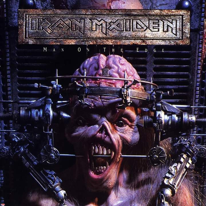 IRON MAIDEN - Man on the Edge (Single). Released on August 5th
