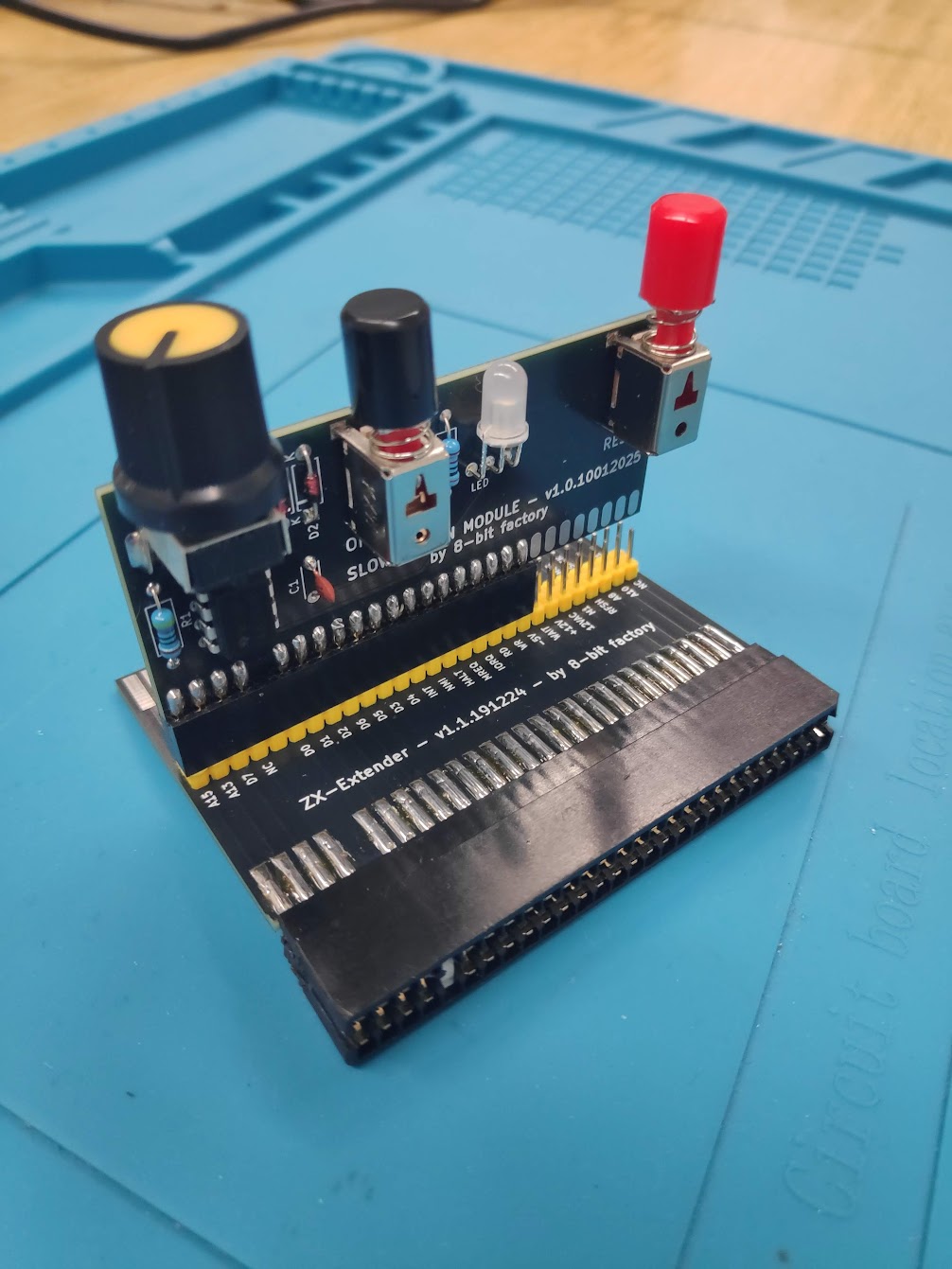 ZX Spectrum slow motion device with adjustable speed