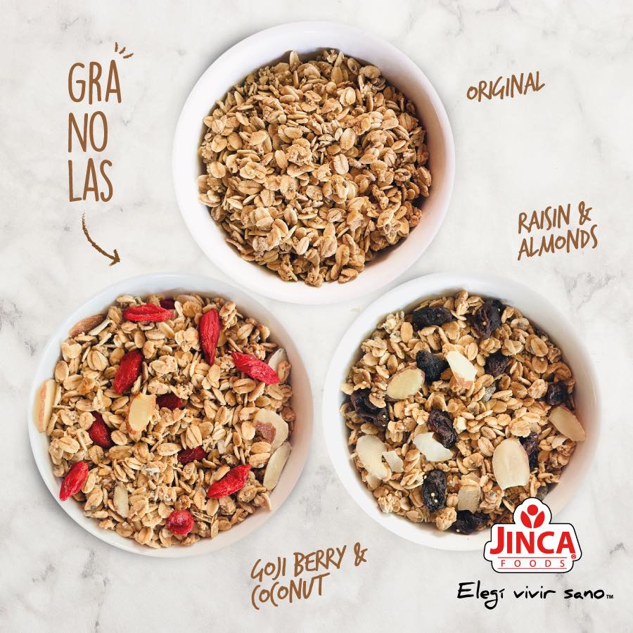 Jinca Foods - Nuestras Superfood Granolas son libres de...