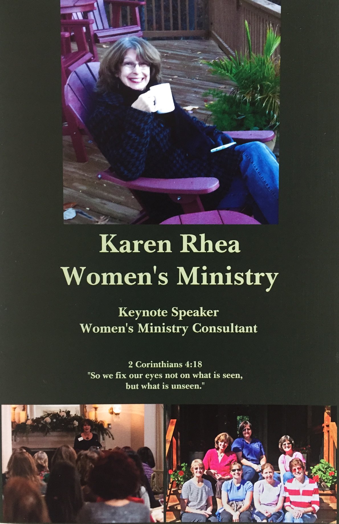 Karen Rhea Women's Ministry