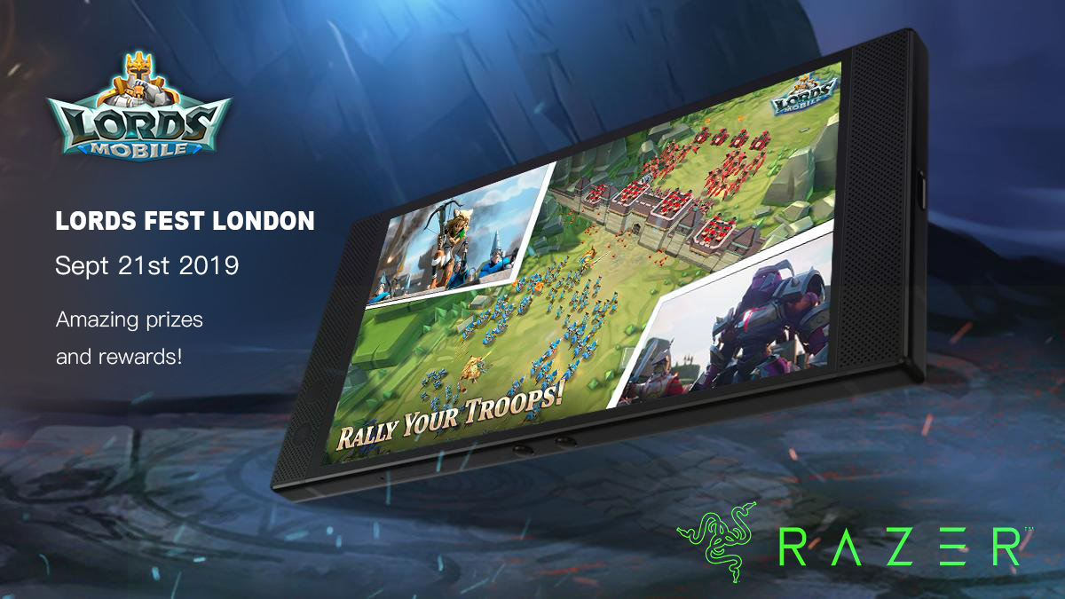 Lords Mobile - @Razer is our main partner in the upcoming... | Facebook