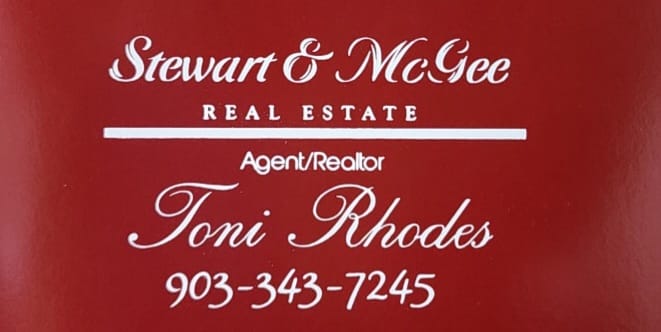 Toni Rhodes - Realtor | Athens TX