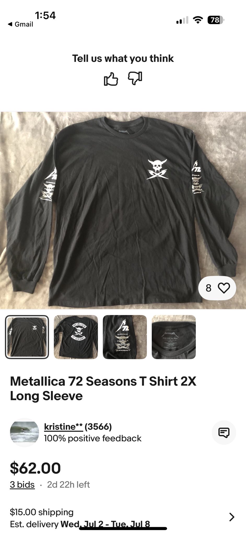 Where to find Metallica 72 Seasons T Shirt?