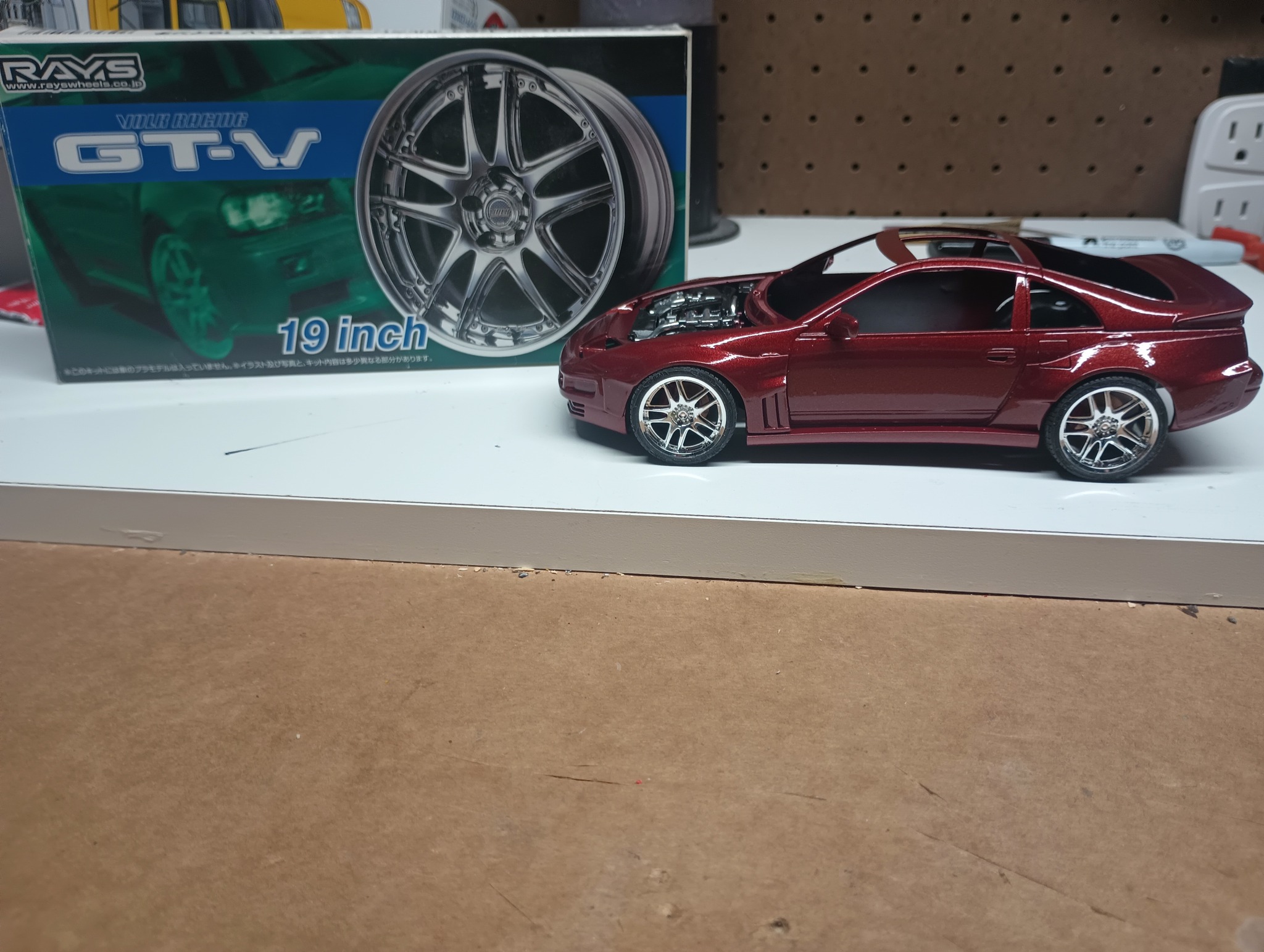 Progess on the 300ZX widebody Zoomon STICKER STICKERSERIE SERIES