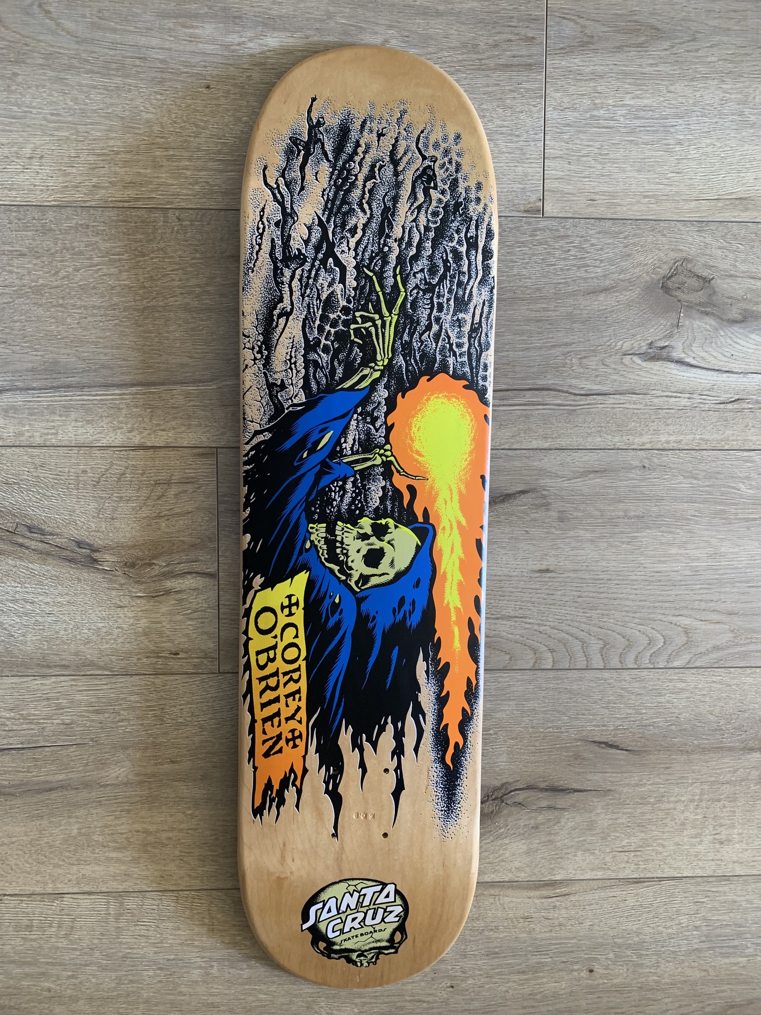 Vintage Santa Cruz Corey O'Brien Skateboard